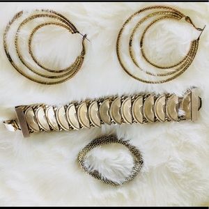 Bracelets and Earring Set